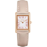 NATbyJ Jackie 1107 Pink Leather Watch