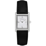NATbyJ Jackie 1110 Black Leather Watch