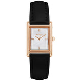 NATbyJ Jackie 1111 Black Leather Watch