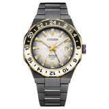 Citizen Series 8 Gray Stainless Steel Strap Men Watch NB6035-55H