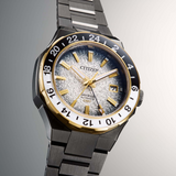 Citizen Series 8 Gray Stainless Steel Strap Men Watch NB6035-55H