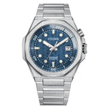 Citizen Series 8 Silver Stainless Steel Strap Men Watch NB6060-58L