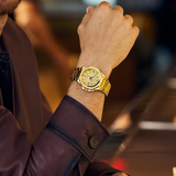 Citizen Mechanical Gold Stainless Steel Strap Men's Watch - Series 8 | NB6062-52P