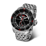 Vostok Europe Silver Stainless Steel Strap Men Watch NE57-225A563-B