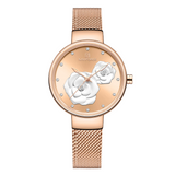 Naviforce Creative Design Rose Gold Women's Watch - Date Display | NF5013 RG/RG/RG