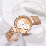 Naviforce Creative Design Rose Gold Women's Watch - Date Display | NF5013 RG/RG/RG