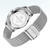 Naviforce Silver Dial Milanese Strap Women Watch NF5028 S/W