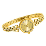 Naviforce Gold Dial Stainless Steel Strap Women Watch NF5034 G/G