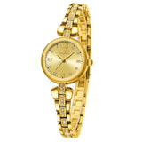 Naviforce Gold Dial Stainless Steel Strap Women Watch NF5034 G/G