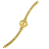 Naviforce Gold Dial Stainless Steel Strap Women Watch NF5034 G/G