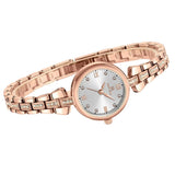 Naviforce Silver Dial Rose Gold Stainless Steel Strap Women Watch NF5034 RG/W