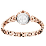 Naviforce Silver Dial Rose Gold Stainless Steel Strap Women Watch NF5034 RG/W