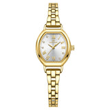 Naviforce Silver Dial Gold Stainless Steel Strap Women Watch NF5035 G/W