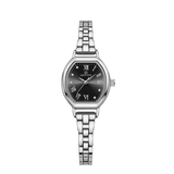 Naviforce Black Dial Silver Alloy Strap Women Watch NF5035 S/B