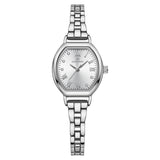 Naviforce Silver Dial Alloy Strap Women Watch NF5035 S/W