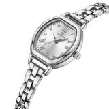 Naviforce Silver Dial Alloy Strap Women Watch NF5035 S/W