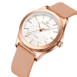 Naviforce Fashion Pink Fumed Silica Strap Women's Watch NF5051 RG/W/RG