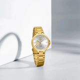 Naviforce Casual & Business Style Women's Watch - Japan Quartz | NF5060 G/W