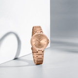 Naviforce Casual & Business Style Women's Watch - Rose Gold | NF5060 RG/RG