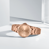 Naviforce Casual & Business Style Women's Watch - Rose Gold | NF5060 RG/RG