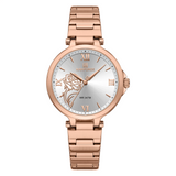 Naviforce Casual & Business Style Women's Watch - Silver Dial | NF5060 RG/W