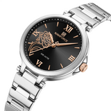 Naviforce Casual & Business Style Women's Watch - Black Dial | NF5060 S/B
