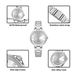 Naviforce Casual & Business Style Women's Watch - Silver Dial | NF5060 S/W
