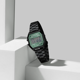 Naviforce Stylish Octagonal Black Women's Watch - Digital | NF5063S B/GN/B