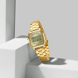 Naviforce Stylish Octagonal Gold Women's Watch - Digital | NF5063S G/G/G