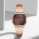 Naviforce Stylish Octagonal Rose Gold Women's Watch - Digital | NF5063S RG/B/RG