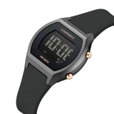 Naviforce Spark Digital Black Women's Watch - Fumed Silica Strap | NF5064 GY/GY
