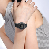 Naviforce Spark Digital Black Women's Watch - Fumed Silica Strap | NF5064 GY/GY