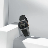 Naviforce Spark Digital Black Women's Watch - Fumed Silica Strap | NF5064 GY/GY