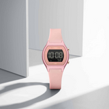 Naviforce Spark Digital Pink Women's Watch - Fumed Silica Strap | NF5064 P/P