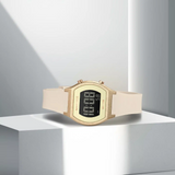 Naviforce Spark Digital Beige Women's Watch - Fumed Silica Strap | NF5064 RG/BG