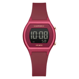 Naviforce Spark Digital Red Women's Watch - Fumed Silica Strap | NF5064 R/R
