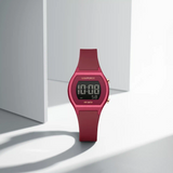 Naviforce Spark Digital Red Women's Watch - Fumed Silica Strap | NF5064 R/R