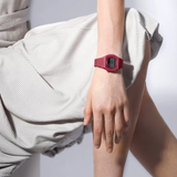 Naviforce Spark Digital Red Women's Watch - Fumed Silica Strap | NF5064 R/R