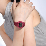 Naviforce Spark Digital Red Women's Watch - Fumed Silica Strap | NF5064 R/R