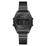 Naviforce Digital Black Women's Watch - Stainless Steel Strap | NF5066 B/B/B