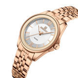 Naviforce Rose Gold Stainless Steel Strap Women's Watch | NF5067 RG/W/RG