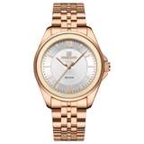 Naviforce Rose Gold Stainless Steel Strap Women's Watch | NF5067 RG/W/RG