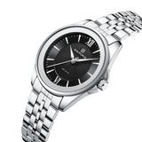 Naviforce Black Dial Silver Stainless Steel Strap Women's Watch | NF5067 S/B/S