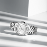 Naviforce Silver Dial Stainless Steel Strap Women's Watch | NF5067 S/W/S