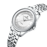 Naviforce Silver Dial Stainless Steel Strap Women's Watch | NF5067 S/W/S