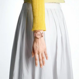 Naviforce Spark Series Pink Silicone Strap Women's Watch NF5068 RG/P/P