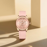 Naviforce Spark Series Pink Silicone Strap Women's Watch NF5068 RG/P/P