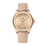 Naviforce Spark Series Rose Gold Silicone Strap Women's Watch NF5068 RG/RG/RG