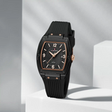 Naviforce Modern Grace Black Silicone Strap Women's Watch NF5070 B/B