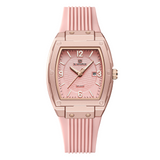 Naviforce Modern Grace Pink Silicone Strap Women's Watch NF5070 P/P